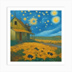 Fischerhütte auf der Insel Oleron, Frankreich Art Print