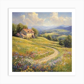 Country Road 1 Art Print