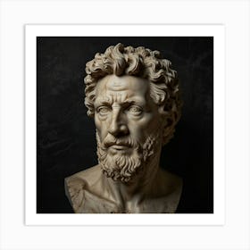 Bust Of Aphrodite 1 Art Print