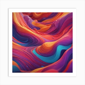 Abstract Painting 35 Art Print