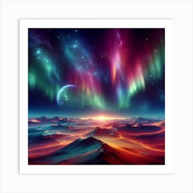 Aurora Borealis Art Print