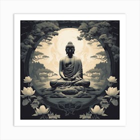 Buddha 61 Art Print