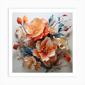 Flowers 1 Art Print