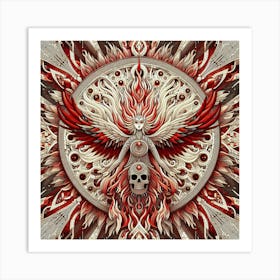 Phoenix and the Flame Art Print