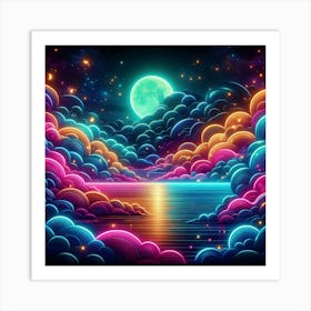 Psychedelic Art 3 Art Print