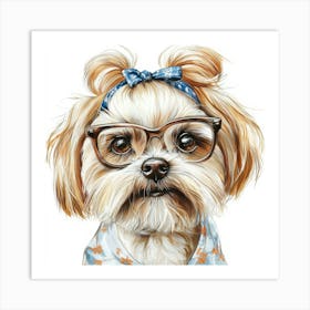 Shih Tzu 18 Art Print