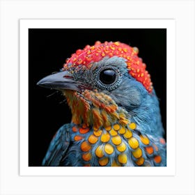 Colorful Bird Art Print