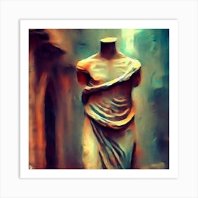 Statue Of Rome Art Print