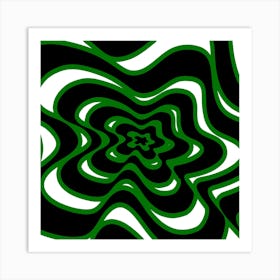 Psychedelic Swirl Art Print