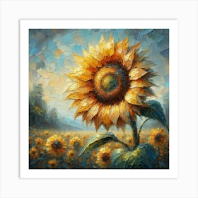 Sunflower Art Print