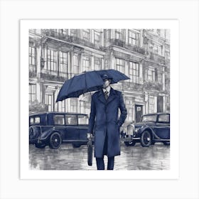 London Blues Art Print