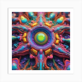 Psychedelic Art DMT MDMA Art Print