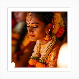 Indian Bride 1 Art Print