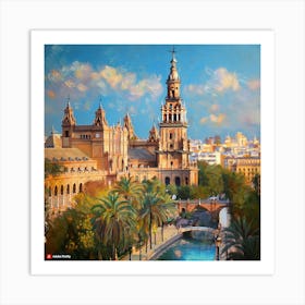 Seville Cathedral 2 Art Print