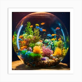 Fish Tank Art Print