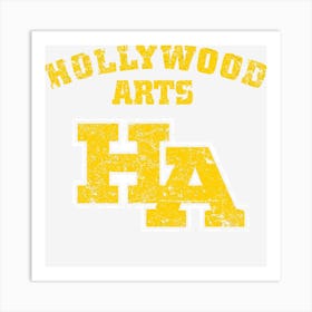 Hollywood Arts High School Art Print