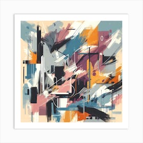 Abstract Painting 27 Art Print