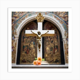 Cross Of Jesus 3 Art Print