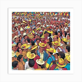 Mexican Festival Art Print