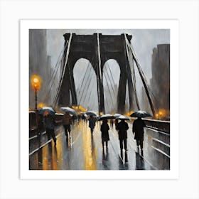 Brooklyn Bridge 1 Art Print