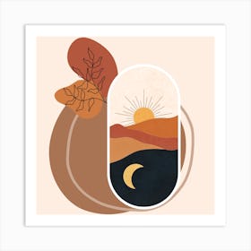 Floral Aesthetic (5) Art Print