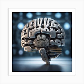 Artificial Intelligence Stock Photos & Royalty-Free Footage 7 Art Print