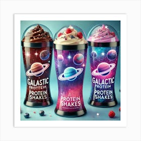 A Futuristic Drink Called Galactic Protein Shakes, Art Print