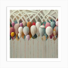 Balloons 10 Art Print