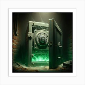 Safe Deposit Box Art Print