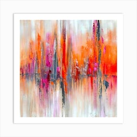 Abstract Cityscape 9 Art Print