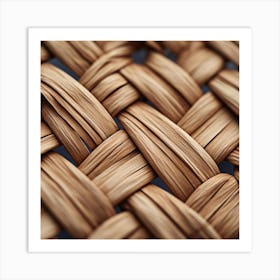 Woven Basket 1 Art Print