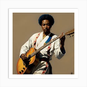 Jimi Hendrix 1 Art Print