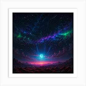 Night Sky 5 Art Print