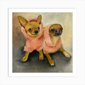 Chihuahuas Art Print