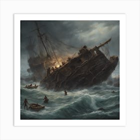 Shipwreck Art Print