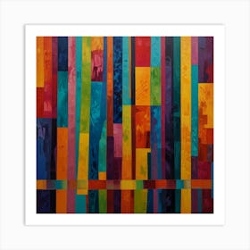 Abstract Painting 365 Art Print