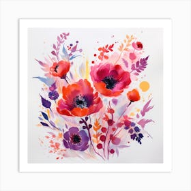 Poppies 4 Art Print