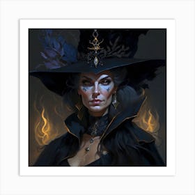 Witch 12 Art Print