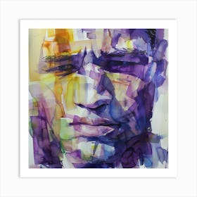 Portrait Of A Man Art Print