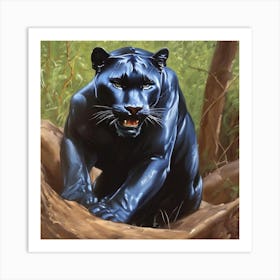 Black Panther Art Print