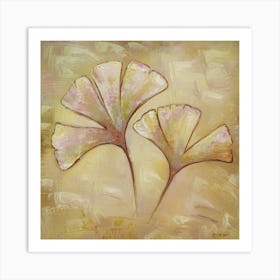 Ginkgo Leaves 6 Art Print