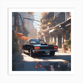 City Street Art Print