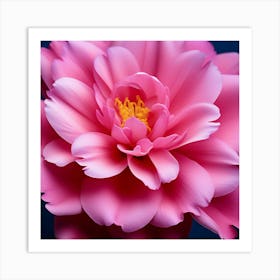 Pink flower Art Print