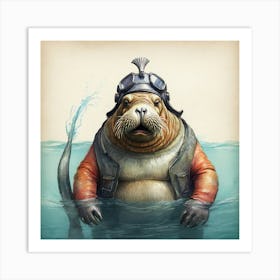 Star Wars Seal Art Print