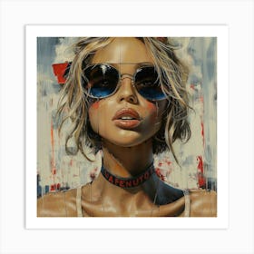 Cool At The Beach Art Print