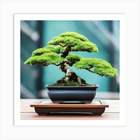 A Bonsai Tree Art Print