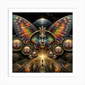 Butterfly Wings 3 Art Print