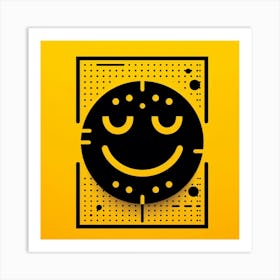 Smiley Face 22 Art Print