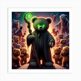 Teddy Bear 3 Art Print