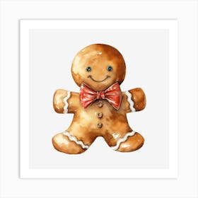 Gingerbread Man 4 Art Print